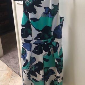 Vince Camuto Floral Dress- Size 2- Worn Once